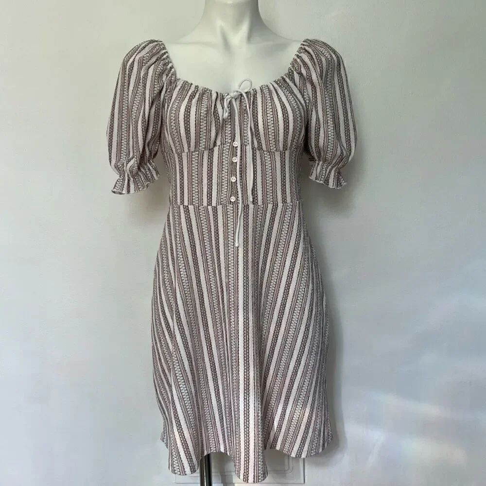 Top Shop Puff Sleeve dress
